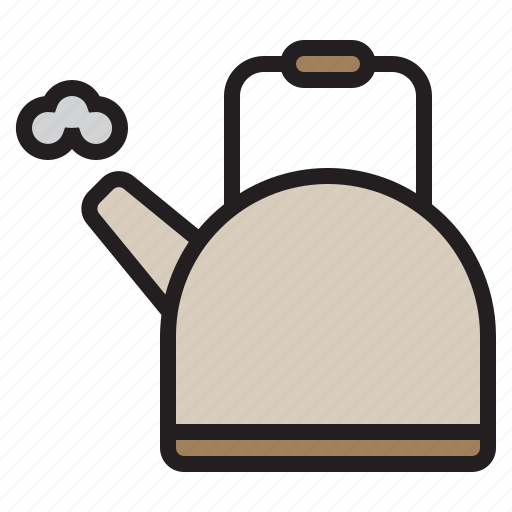 Cafe, coffee, fragrant, hot, ice, kettle, scented icon - Download on Iconfinder