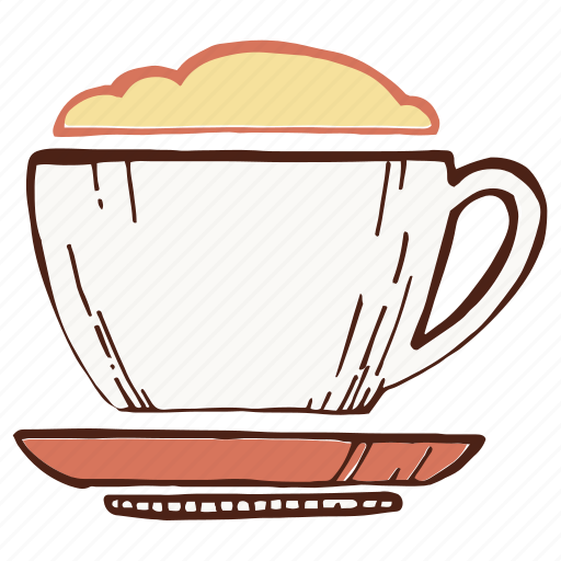Coffee, cup, foam, mug icon - Download on Iconfinder