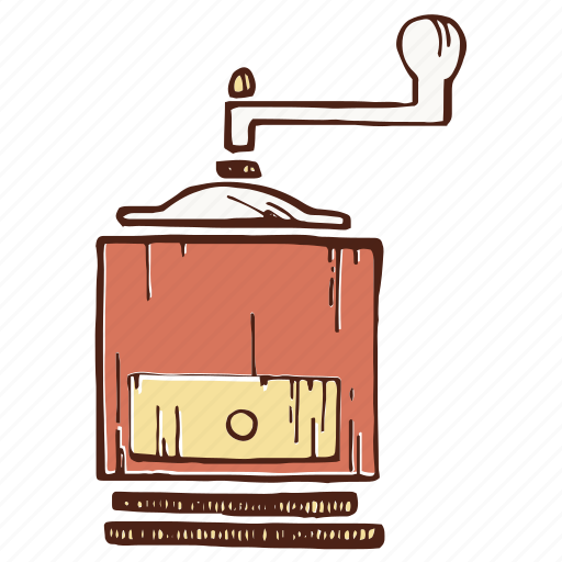 Coffee, coffee mill, grinder, mill icon - Download on Iconfinder