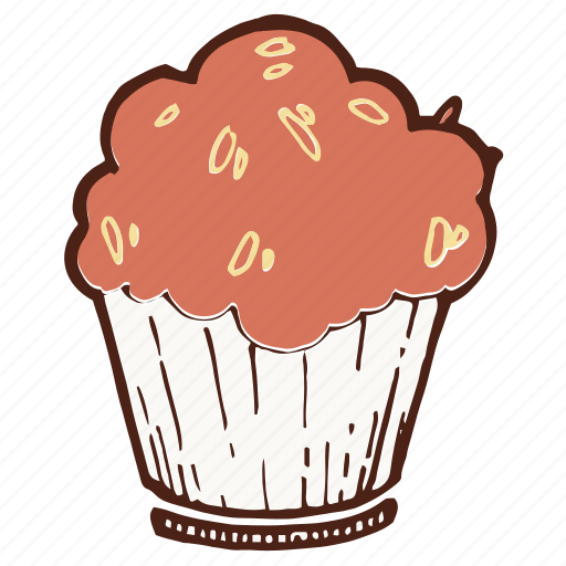 Cupcake, dessert, fruitcake, muffin icon - Download on Iconfinder