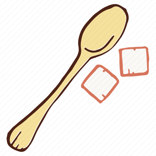 Refined, spoon, sugar, sweetener icon - Download on Iconfinder