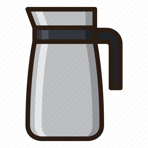 Coffee, drink, hot, kettle, pitcher, pot icon - Download on Iconfinder