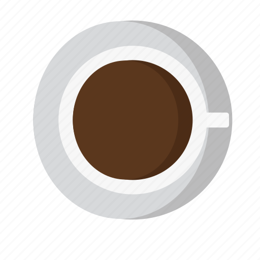 Americano, coffee, cup, down, drink, espresso, hot icon - Download on Iconfinder