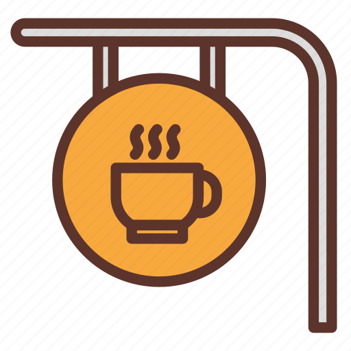 Cafe, cafeteria, coffee, coffee bar, coffee bar sign, coffee shop icon - Download on Iconfinder