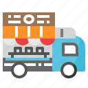 coffee, mobile, shop, van, vehicle