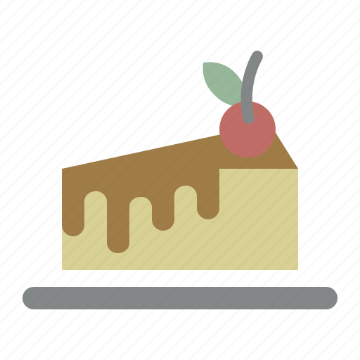 Cake, cherry, dessert, delicious, bakery icon - Download on Iconfinder