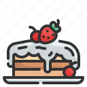 cake, dessert, bakery, birthday, sweet