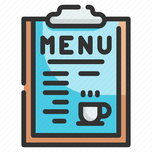 Menu, restaurant, list, drink, beverage icon - Download on Iconfinder