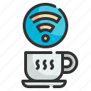 wifi, free, coffee, internet, signal