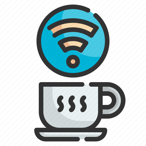 Wifi, free, coffee, internet, signal icon - Download on Iconfinder