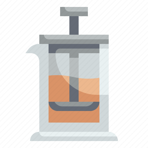 Frenchpress, cafe, coffee, press, brew icon - Download on Iconfinder