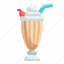 milkshake, icecream, summer, dessert, sweet
