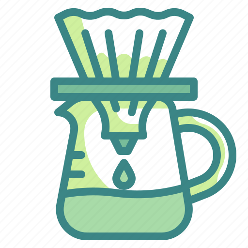 Dripper, coffee, drip, jug, filter icon - Download on Iconfinder