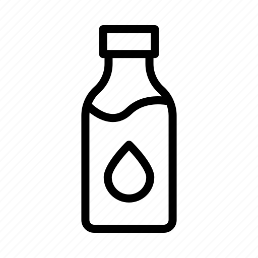 Milk, bottle, dairy, drink, beverage, breakfast icon - Download on Iconfinder