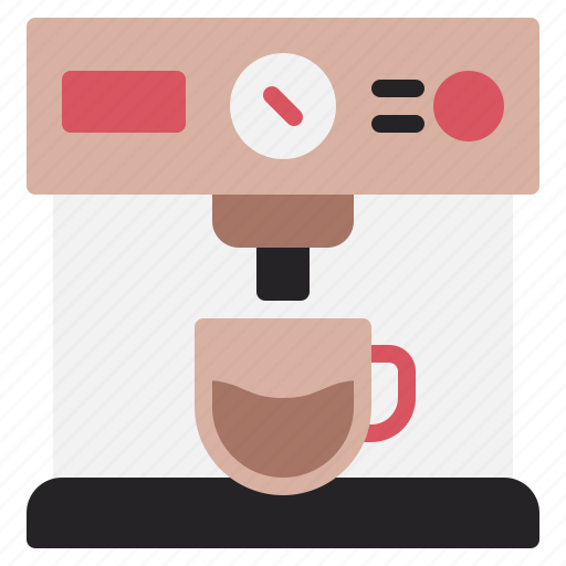 Coffee, machine, drink, technology, beverage, equipment, laundry icon - Download on Iconfinder