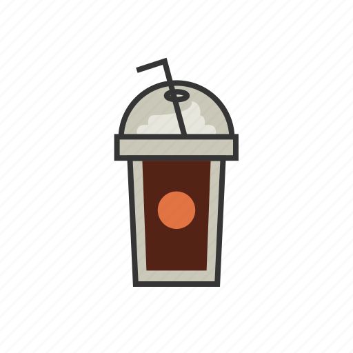 Chocolate, coffee, frappuccino, mocha, shop, to go icon - Download on Iconfinder