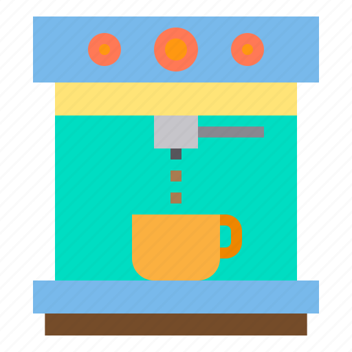 Coffee, drink, machine, shop icon - Download on Iconfinder