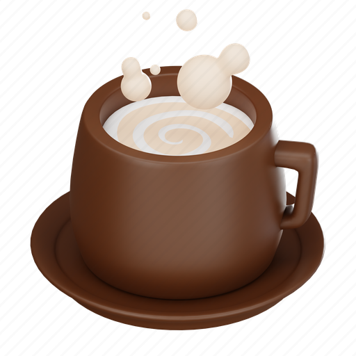 Coffee, espresso, drink, caffeine, cute, cafe, cartoon icon - Download on Iconfinder