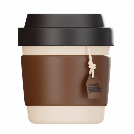 Coffee, cup, tea, bag, espresso, drink, caffeine icon - Download on Iconfinder