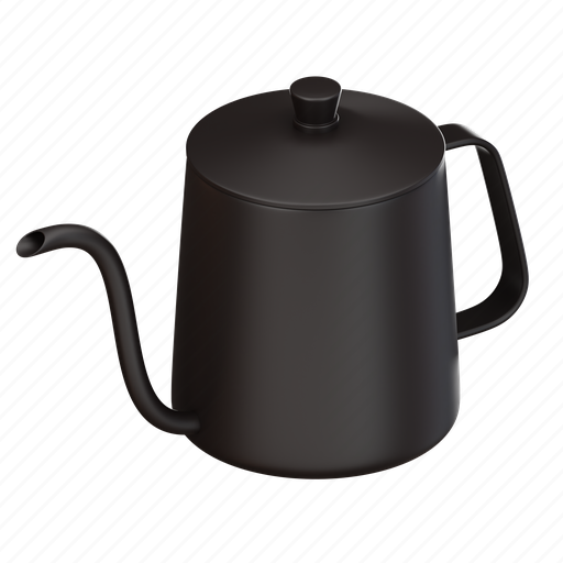 Gooseneck, kettle, espresso, drink, caffeine, cute, cafe icon - Download on Iconfinder