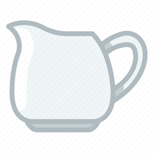 Coffee, cream, creamer, jug, milk, sour cream icon - Download on Iconfinder