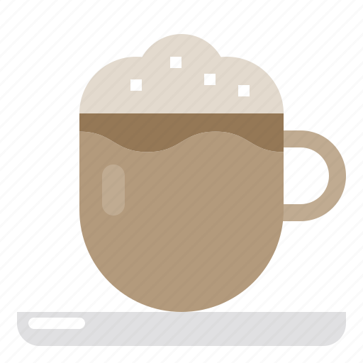 Cafe, cappuccino, coffee, cup, glass, hot, mug icon - Download on Iconfinder