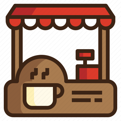Bar, cafe, coffee, counter, shop, small, stall icon - Download on Iconfinder