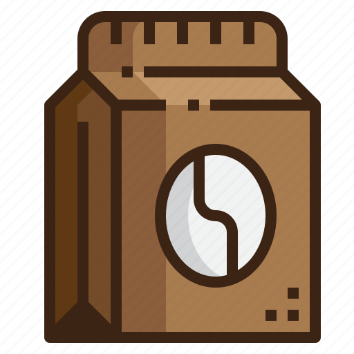 Bag, bean, beans, coffee, food, grain icon - Download on Iconfinder