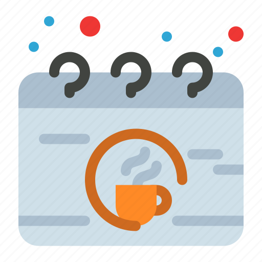 Break, calendar, coffee, cup icon - Download on Iconfinder