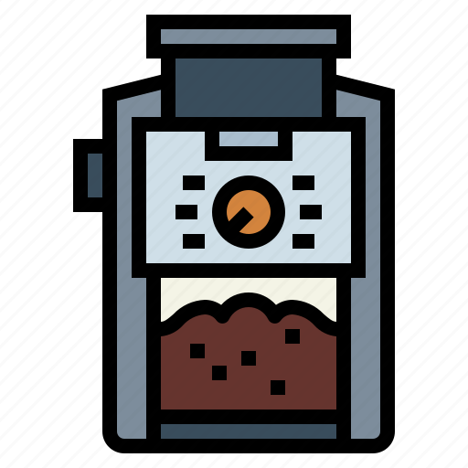 Coffee, grinder, kitchenware, shop icon - Download on Iconfinder