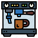 coffee, cup, machine, mug, shop
