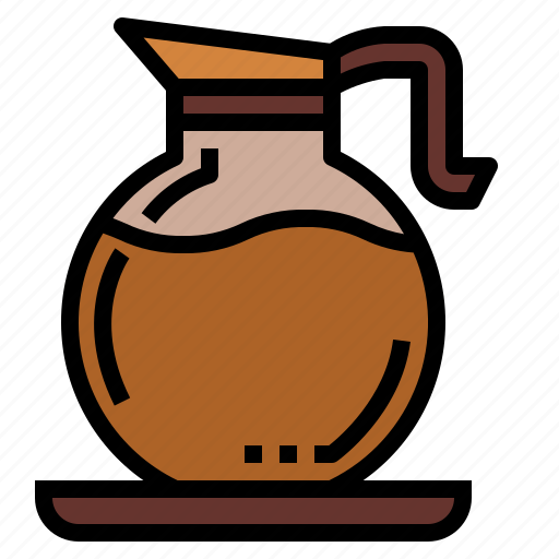 Brewing, coffee, drink, hot, pot, shop icon - Download on Iconfinder