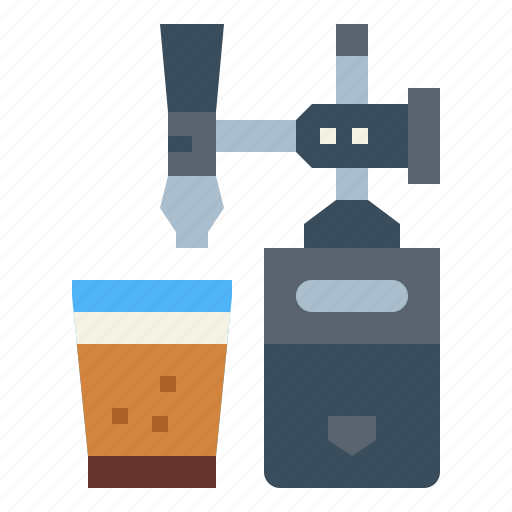 Brew, coffee, cold, drink, machine, nitro, shop icon - Download on Iconfinder