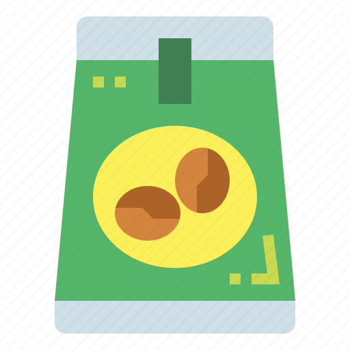 Bag, beans, coffee, package, shop icon - Download on Iconfinder