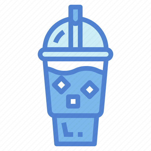 Coffee, cold, drink, glass, iced, shop icon - Download on Iconfinder