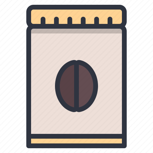 Bag, bean, box, coffee, package icon - Download on Iconfinder