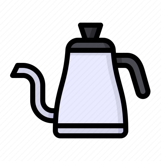 Coffee, drink, kettle, kitchen, pot icon - Download on Iconfinder