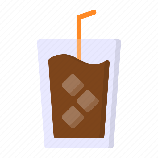 Coffee, cold, drink, ice, iced icon - Download on Iconfinder