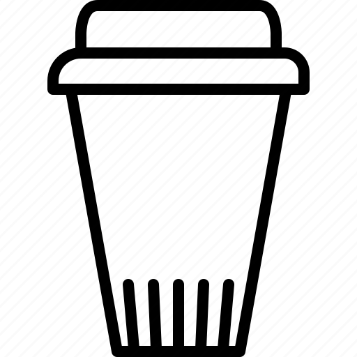 Caffeine, coffee, cup, drink, fast food, plastic cup icon - Download on Iconfinder