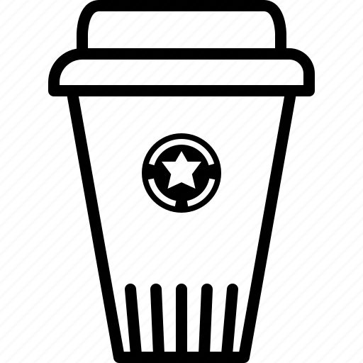 Caffeine, coffee, cup, drink, fast food, plastic cup icon - Download on Iconfinder