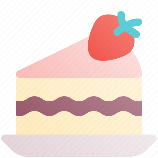 Cake, bakery, dessert, piece, sweet icon - Download on Iconfinder