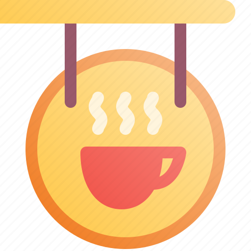 Cafe, cup, coffee, sign, restaurant icon - Download on Iconfinder
