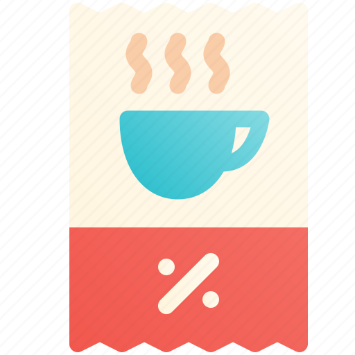 Voucher, coffee, discount, coupon, percentage icon - Download on Iconfinder