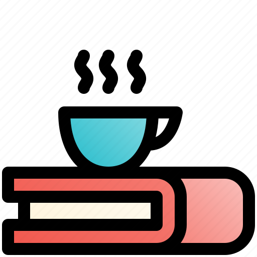 Study, book, drink, cup, coffee icon - Download on Iconfinder