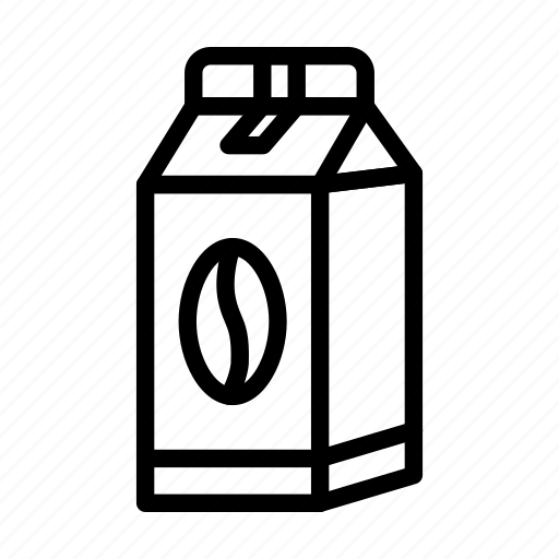 Coffee bag, packaging, coffee storage, beans preservation, aroma protection icon - Download on Iconfinder