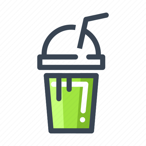 Coffee, iceblended, cold, drink, greentea, beverage, barista icon - Download on Iconfinder
