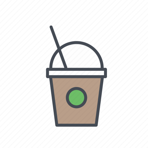 Chocolate, coffee, frapuccino, iced, latte, mocha icon - Download on Iconfinder