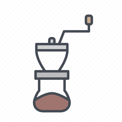 Coffee grinder, hand, manual, coffee powder, machine icon - Download on Iconfinder