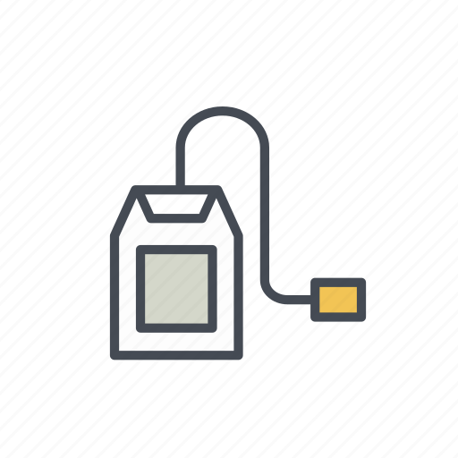 Tea bag, teabag, beverage, brewing, tea icon - Download on Iconfinder