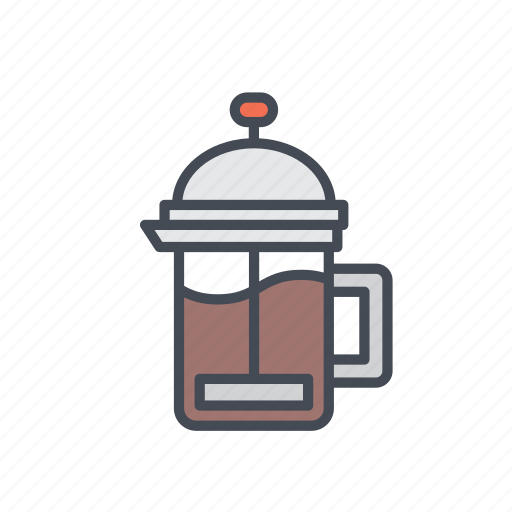 Coffee maker, french press, beverage, coffee, espresso, frenchpress icon - Download on Iconfinder